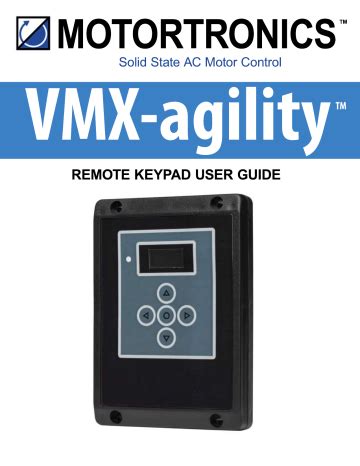 motortronics vmx manual
